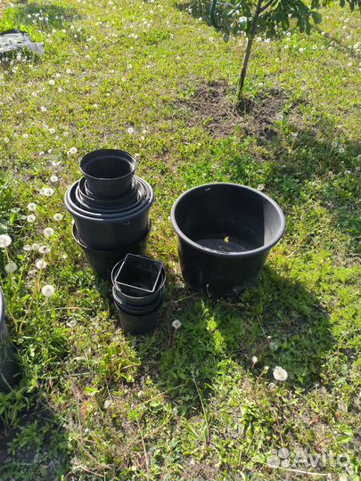 Горшки для рассады б/у