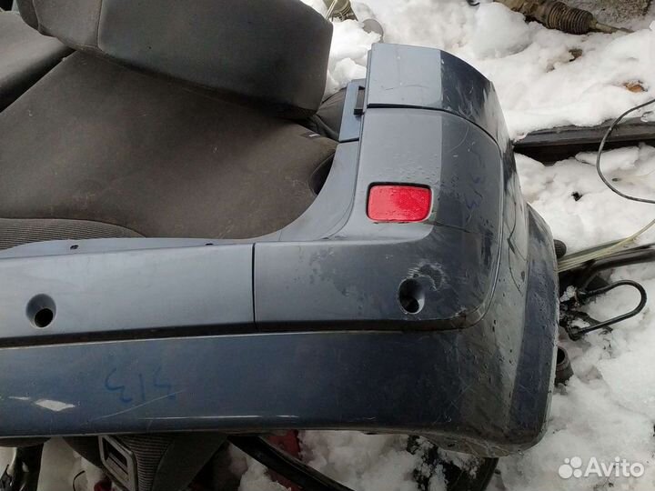 Бампер Сценик 2