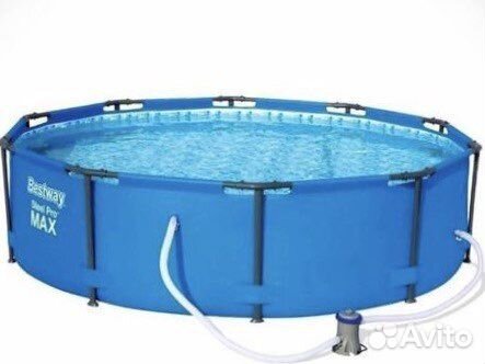 Каркасный бассейн 457 122 бу