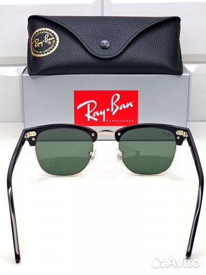 Очки Ray Ban 3016 Clubmaster Зеленые