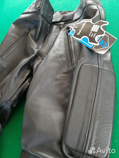 Мотоштаны кожаные-новые