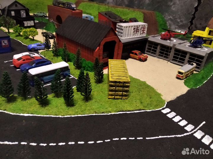 Макет города