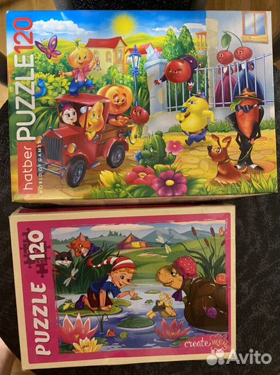 Пазл детский 104 и 120 деталей