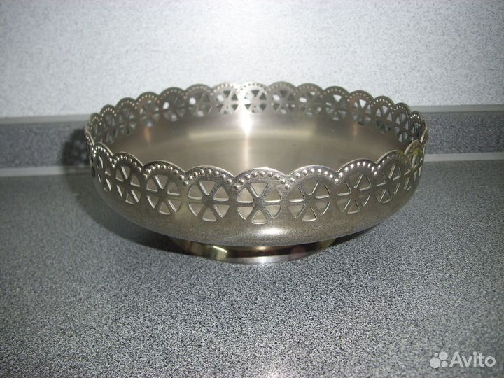 Конфетница мельхиор,чайник Германия