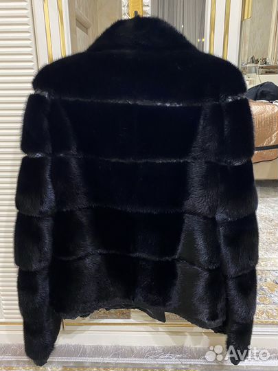 Шуба женская норковая 52(XL)