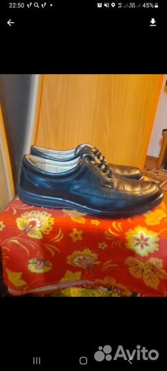 Мужские туфли из натуральной кожи