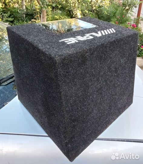 Сабвуфер alpine sbg 1244bp