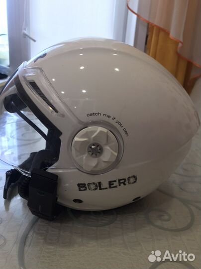 Мотоциклетный шлем с гарнитурой