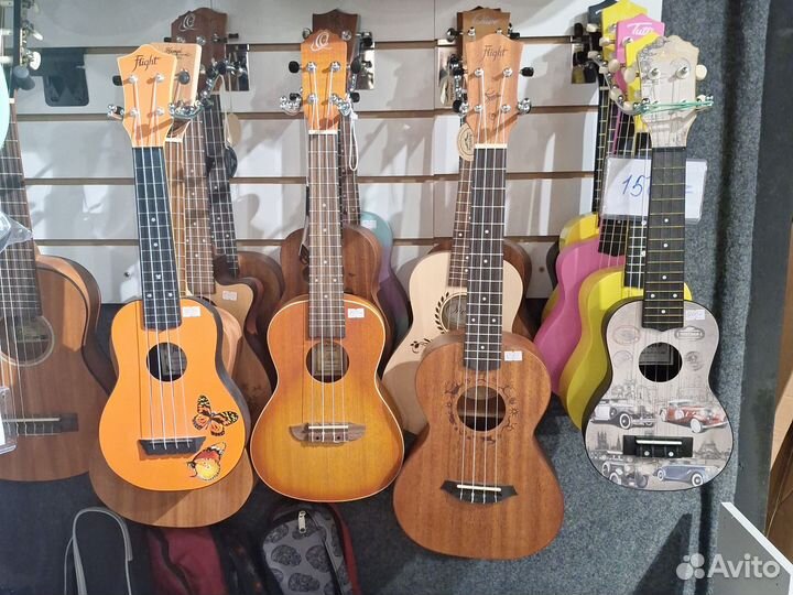 Укулеле Сопрано, Концерт, Тенор, Гиталеле