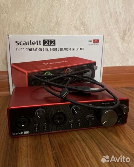 Focusrite scarlett 2i2 3rd gen