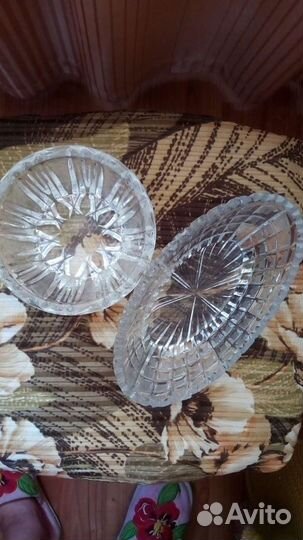 Конфетницы хрусталь