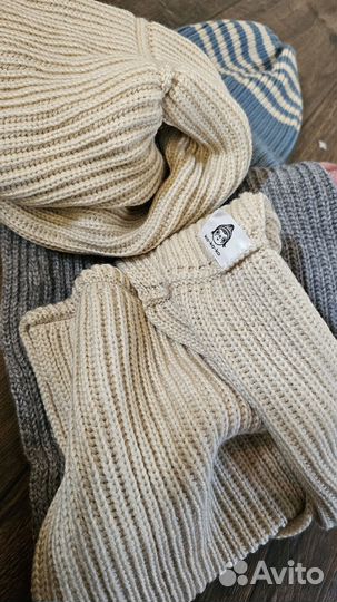 Новые Шапка+снуд 1-3 года,5-7 лет, для взрослого