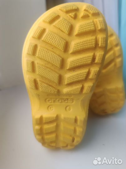 Резиновые сапоги crocs c6