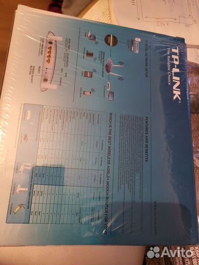 Wifi роутер новый и модем adsl.2 в одном