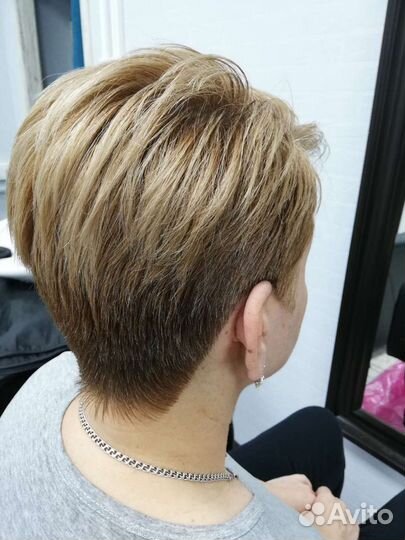 Стрижка женская Окрашивание волос Бровей