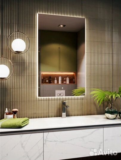 Зеркало Vigo Quadro 60 Classic с подсветкой