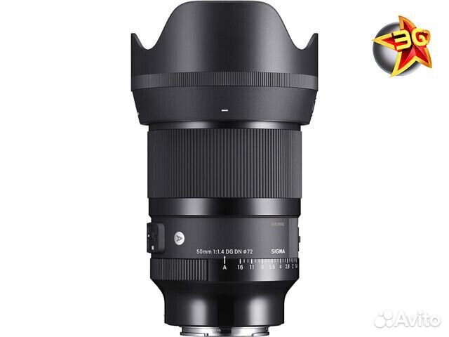 Объектив Sigma AF 50mm f/1.4 DG DN Art Sony E