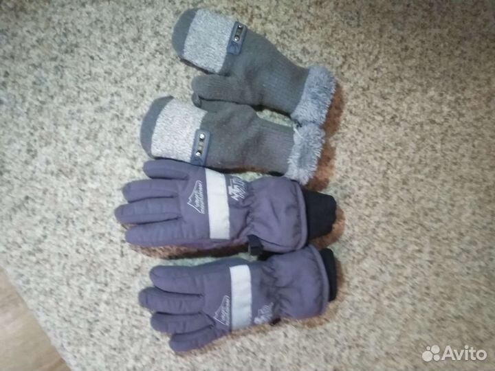 Перчатки зимние мембранные на 3-5 лет