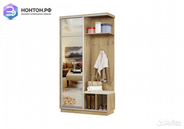 Прихожая-купе Эридан с сиденьем бунратти