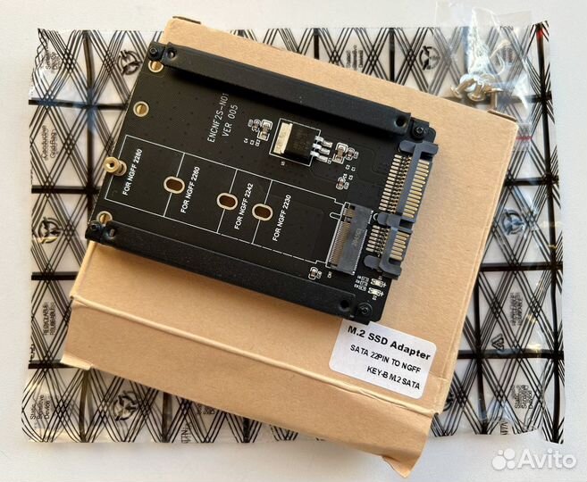 Адаптер SATA в ngff (SSD B-key)