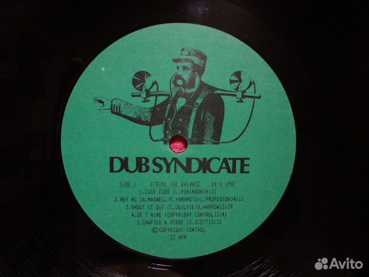 Dub Syndicate – Strike The Balance UK 89,On-U Soun