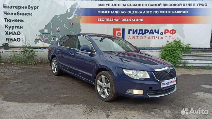 Уплотнитель стекла двери задней правой Skoda Super