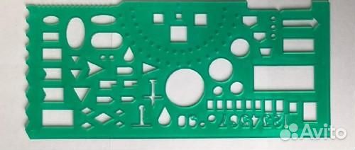 Линейка офицерская гибкая (упаковка-20 штук)