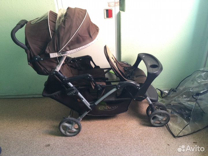 Коляска для двойни 2 в 1