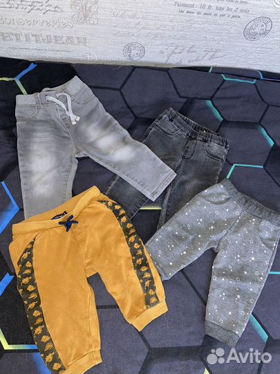 Пакет вещей на девочку 74 80 размер