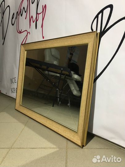 Зеркало в багетной рамке 800*600
