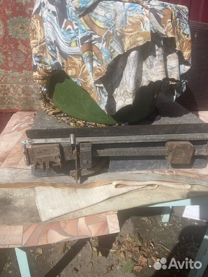 Весы напольные механические СССР