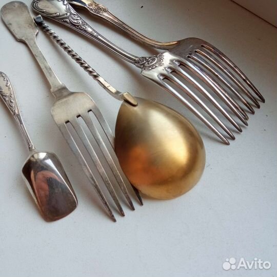 Мельхиор посеребренный