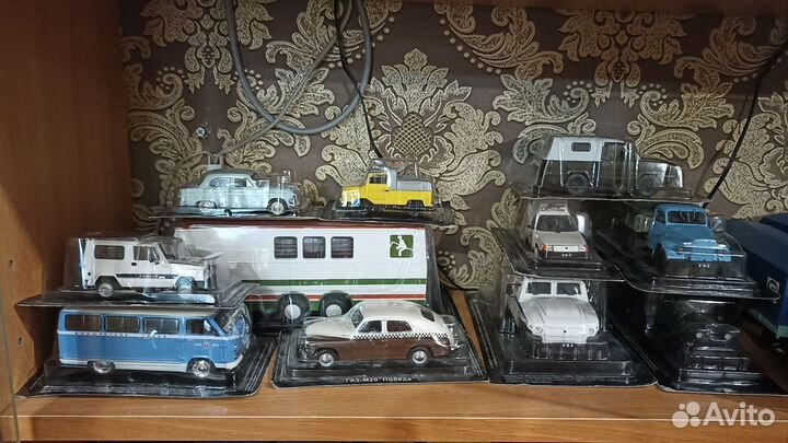 Модели DeAgostini автомобили на службе 1:43