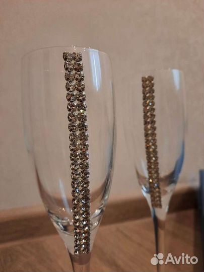 Фужеры для шампанского Свадебные бокалы