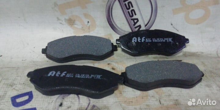 Колодки передние тормозные Chevrolet Aveo Kalos