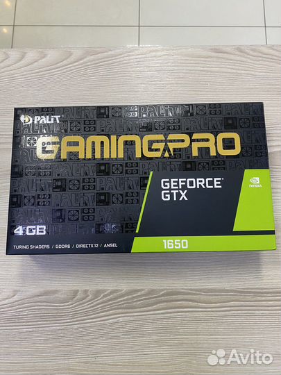 Видеокарта Palit GeForce GTX 1650 GP 4GB