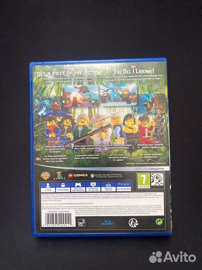 Lego the ninjago movie videogamе ps 4 диск