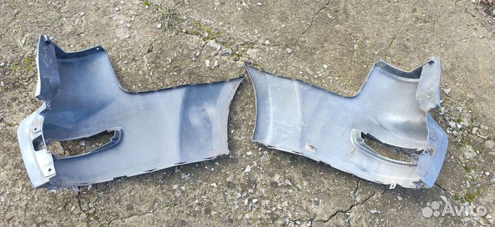 Задний бампер mitsubishi outlander xl