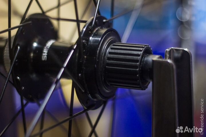 Сборка колеса велосипеда