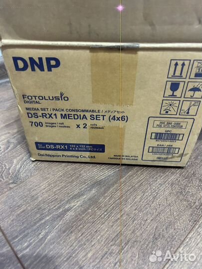 Ds-rx1 4x6Картириж для принтера dnp rx1