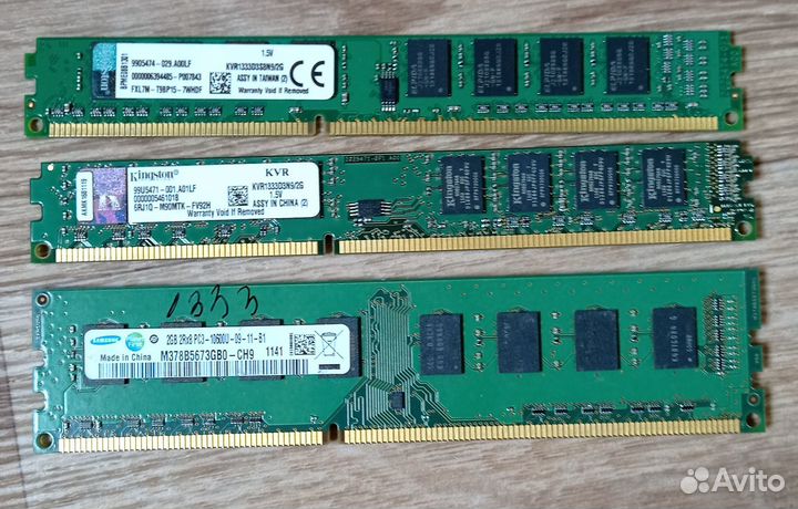 Оперативная память DDR2 и DDR3