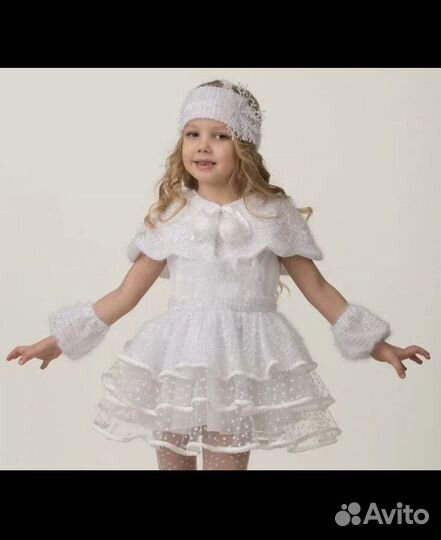 Костюм снежинки