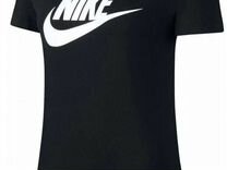 Футболка nike Nsw Essntl Icon Futur black/white ж