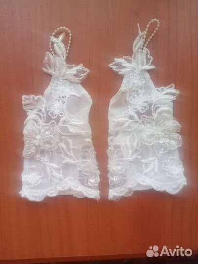 Перчатки свадебные