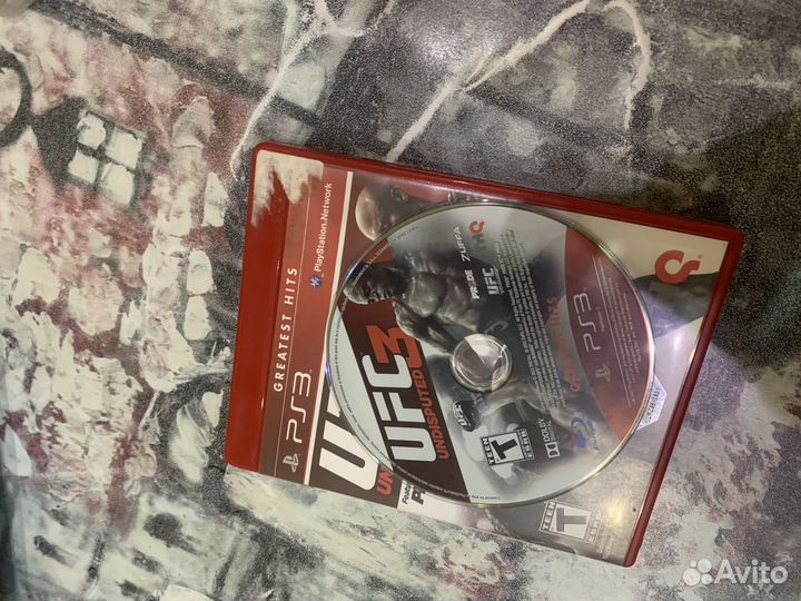 Диски на ps3 ufc 3