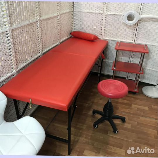 Кушетка / массажный стол новый складной рп-17237