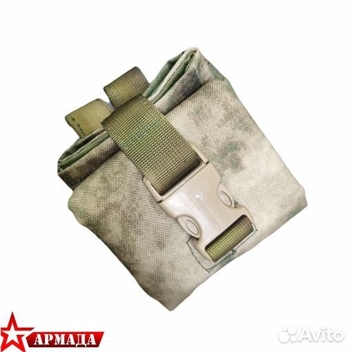 Подсумок под сброс магазинов складной мох 02