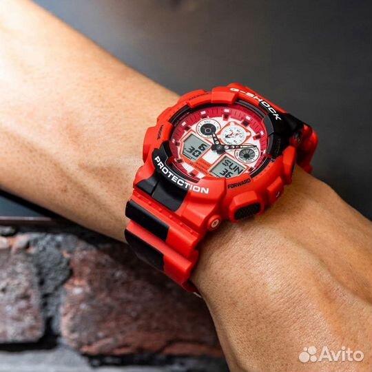 Мужские часы Casio GA-100JK-4ADR оригинал лимитка