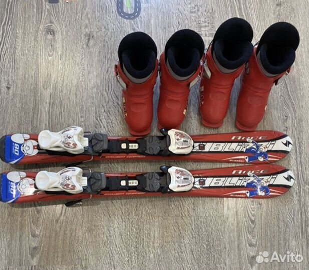 Лыжи детские 80 см