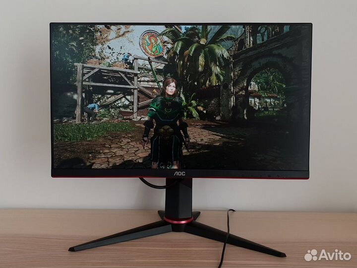 Игровой монитор AOC 24 дюйма fullHD 75 Гц